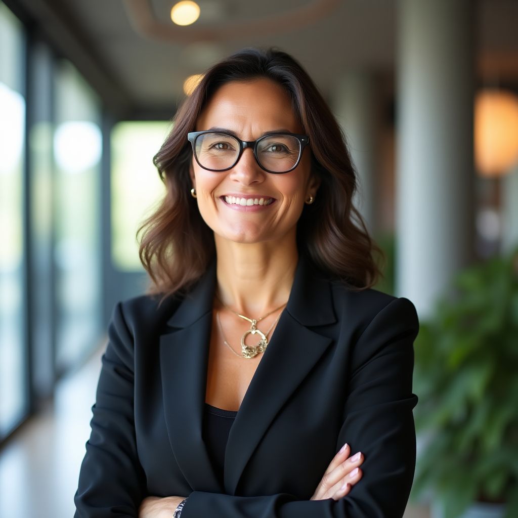 Retrato de Sofia Valderrama, Directora Académica