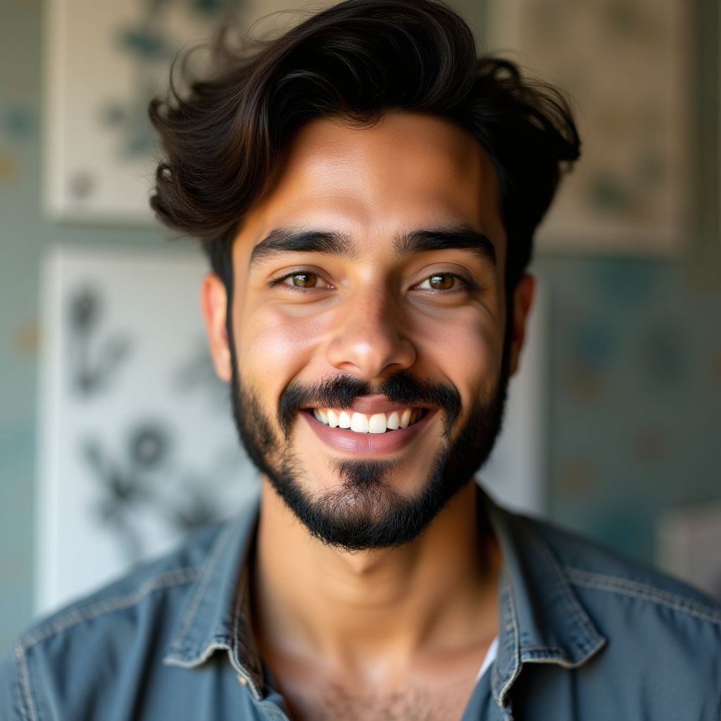 Retrato de Mateo Rojas, Líder de Diseño Gráfico